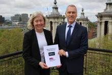 Image from techUK - Julian David and CEO of techUK, and Joanna Killian, CEO of the LGA.