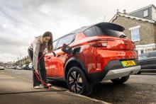 Pavement charging