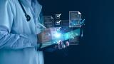 Doctor using AI