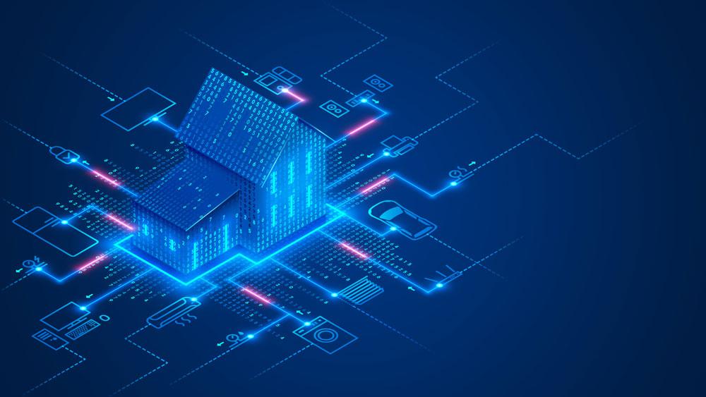 Smart home concept art