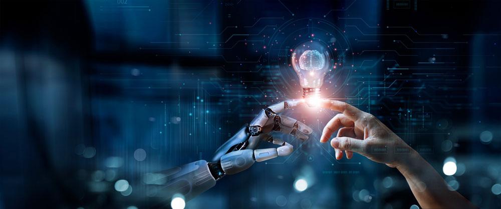 AI robot.