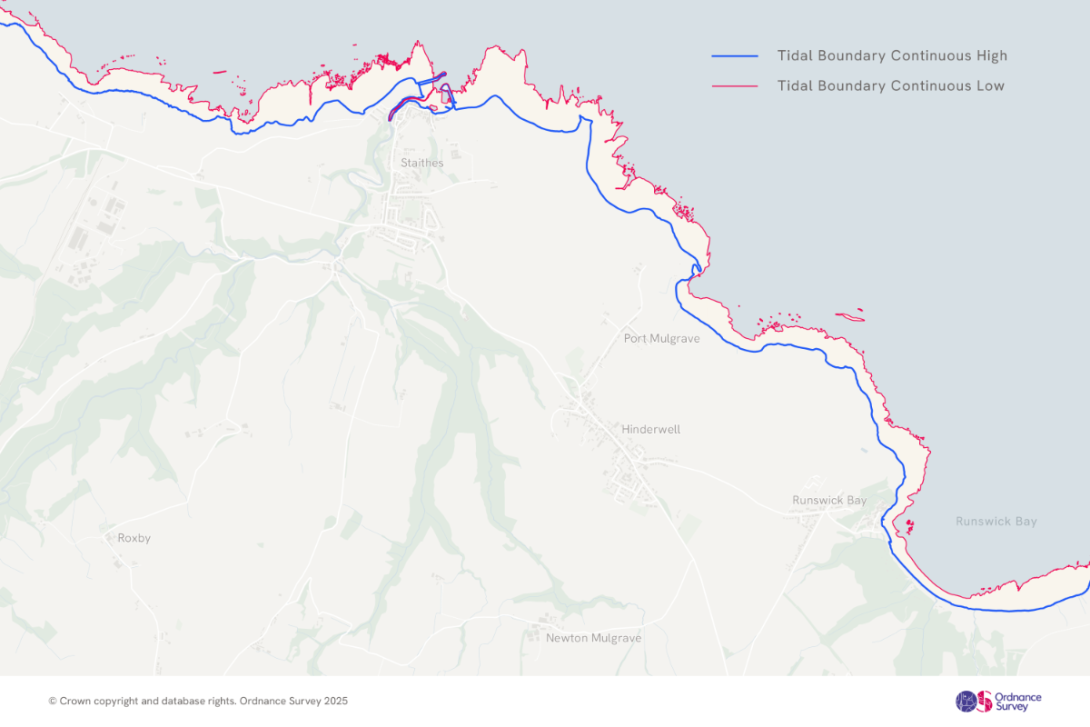 Map from Ordnance Survey